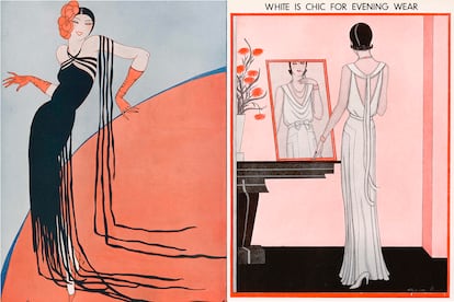 Gordon Conway (1894-1956) nació en Texas (Estados Unidos) y la edad de 20 años ya trabajaba como ilustradora para Vanity Fair. De 1918 a 1920 se convirtió en colaboradora habitual de este medio, y ocasional de Harper's Bazaar.