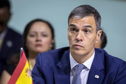 Pedro Sánchez, en Suiza este fin de semana en la cumbre sobre Ucrania.