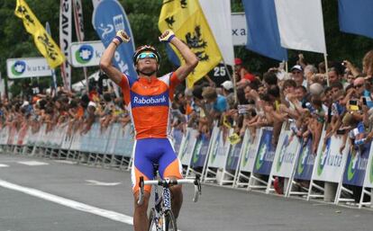 Luis León Sánchez se proclamó vencedor en la Clásica de San Sebastián del pasado mes de agosto.