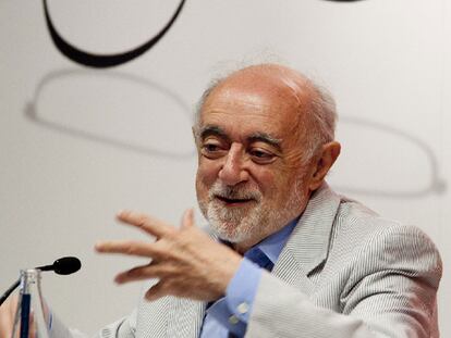 Carlos García Gual, ayer en Santillana del Mar.