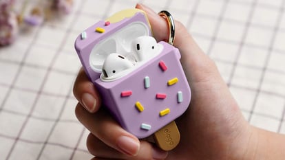 fundas originales para airpods, accesorios auriculares, fundas originales airpods amazon, funda airpod original, funda AirPods Pro, funda silicona airpods