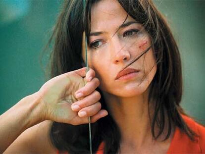 Sophie Marceau, en un fotograma de <i>El secreto de Anthony Zimmer</i>.