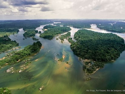 R&iacute;o Xing&uacute;, en el Amazonas brasile&ntilde;o