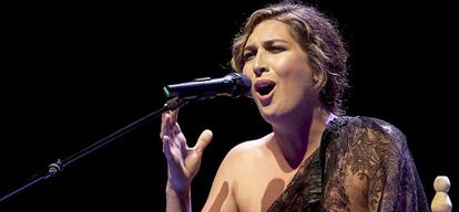 Estrella Morente, la noche del s&aacute;bado en C&oacute;rdoba.