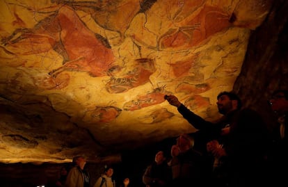 Riproduzione della Grotta di Altamira, a Santillana del Mar.