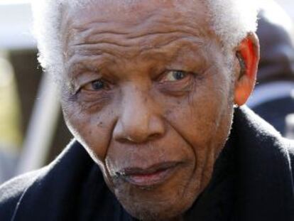 Nelson Mandela, en una imagen de junio de 2010.