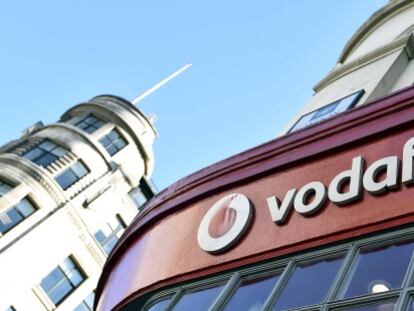 Logotipo de Vodafone.