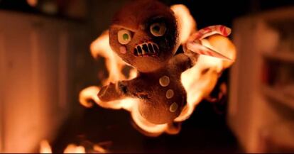 En 'Krampus. Maldita navidad', una galleta de jengibre cobra vida para vengarse del mordisco que ha recibido.