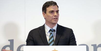 El secretario general del PSOE, Pedro Sánchez.