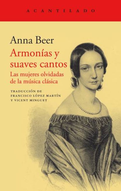 Portada de 'Armonías y suaves cantos', de Anna Beer.