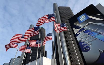 Sede de General Motors en Detroit, Michigan