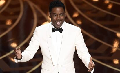 Chris Rock, en la gala de los Oscar de 2016.