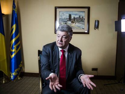 Ukrainian President Petro Poroshenko.