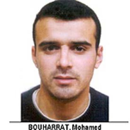 Mohamed Bouharrat, en la foto difundida ayer por Interior.