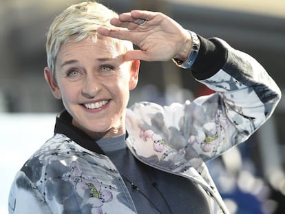 La presentadora Ellen DeGeneres.