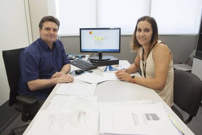 Bárbara Hernando y Conrado Martínez, responsables de la investigación desarrollada en la Universitat Jaume I. 
 
 