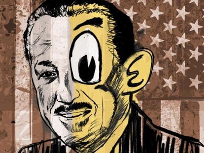 Cartel de la ópera sobre Walt Disney en el Teatro Real