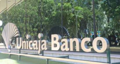 Logo de Unicaja Banco.