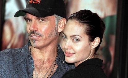 Angelina Jolie y Billy Bob Thornton en Los &Aacute;ngeles, en 2001. 