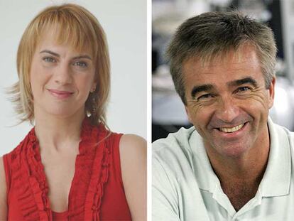 Gemma Nierga y Carles Francino.