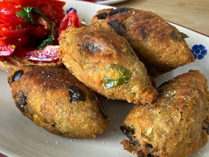 ‘Polpette’ de berenjena: las albóndigas vegetarianas que parecen croquetas