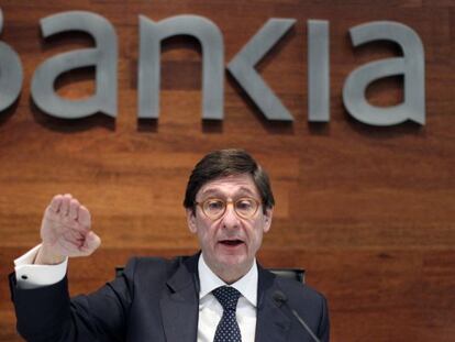 José Ignacio Goirigolzarri, presidente de Bankia.