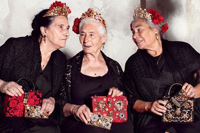 Otra de las imágenes de la campaña de Dolce & Gabbana.