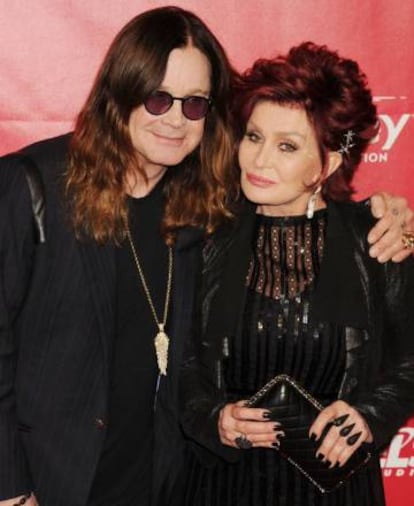 Ozzy y Sharon Osbourne en 2014.
