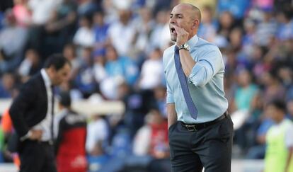Jémez durante un partido de liga