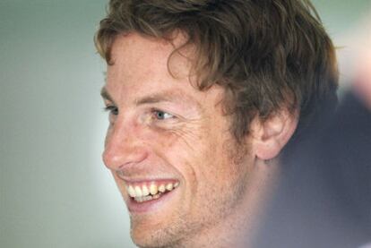 Jenson Button, en el circuito de Malasia.