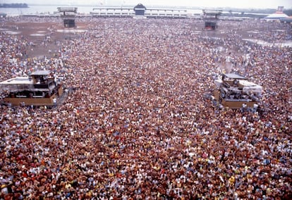 El público en la primera edición del festival.