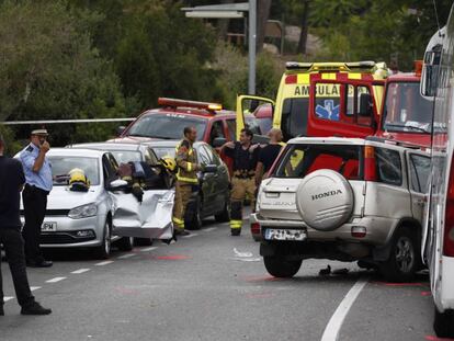 Accident a Salou el passat agost.