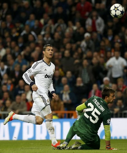 Ronaldo marca el 1 a 0.