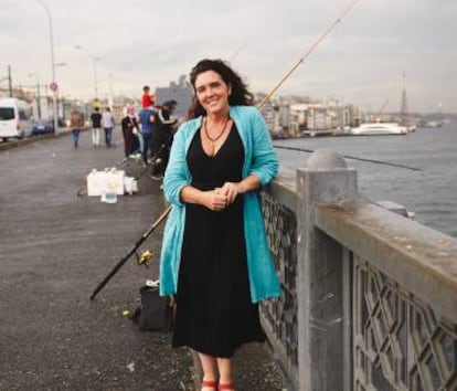 Bettany Hughes, en Estambul.