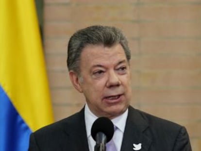 El presidente colombiano   No autoricé ni tuve conocimiento de esas gestiones. Me acabo de enterar 