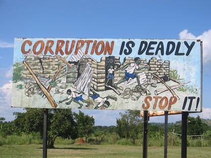 <span >&quot;La corrupción mata, párala&quot; / Foto: studentsforliberty</span>