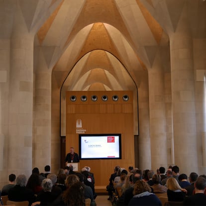 Presentación en la Sagrada Familia de las actividades de Catalonia Sacra.