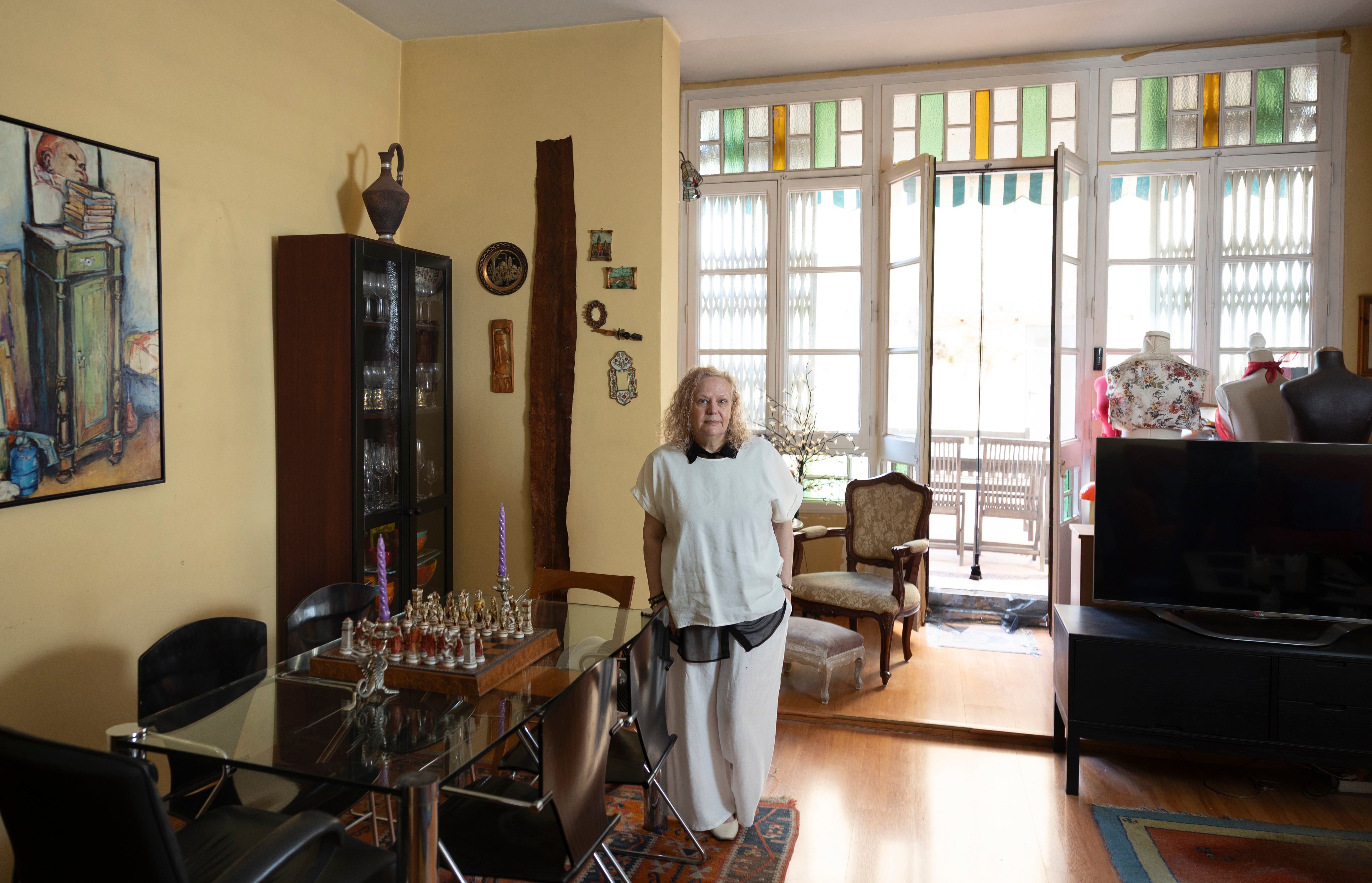  Rosario, en su apartamento de la Calle Entença.
