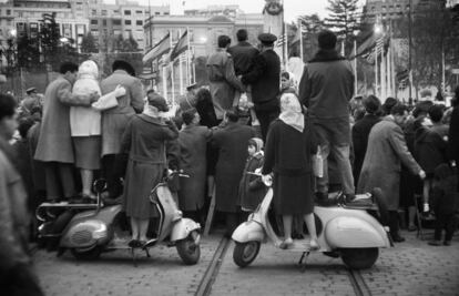 Visita del presidente Eisenhower a Madrid en 1959.