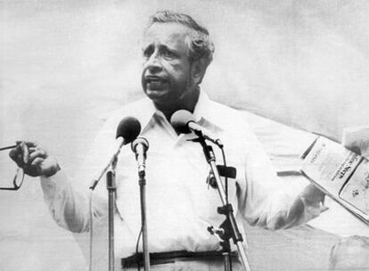 Joshua B. Jeyaretnam, en 1980.