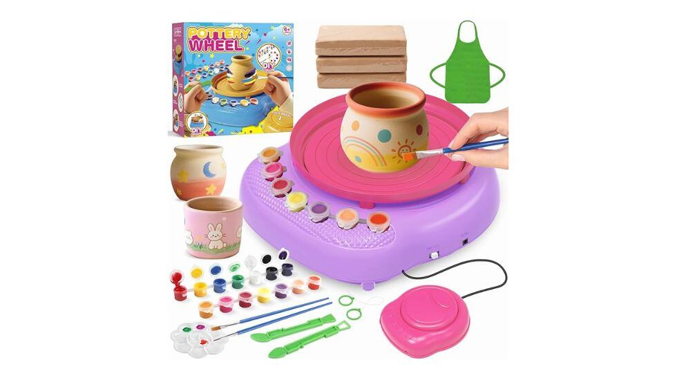 Juego de cerámica para niños.