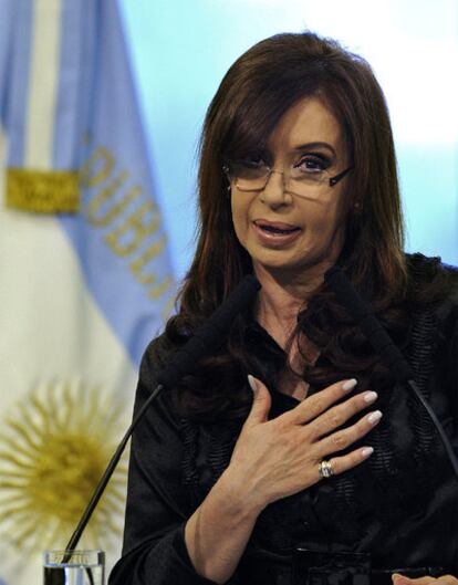 Cristina Fernández de Kirchner.