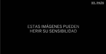 Mensaje de advertencia de un vídeo de EL PAÍS en Youtube. 