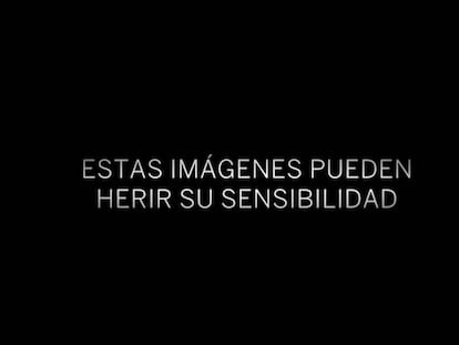 Mensaje de advertencia de un vídeo de EL PAÍS en Youtube. 