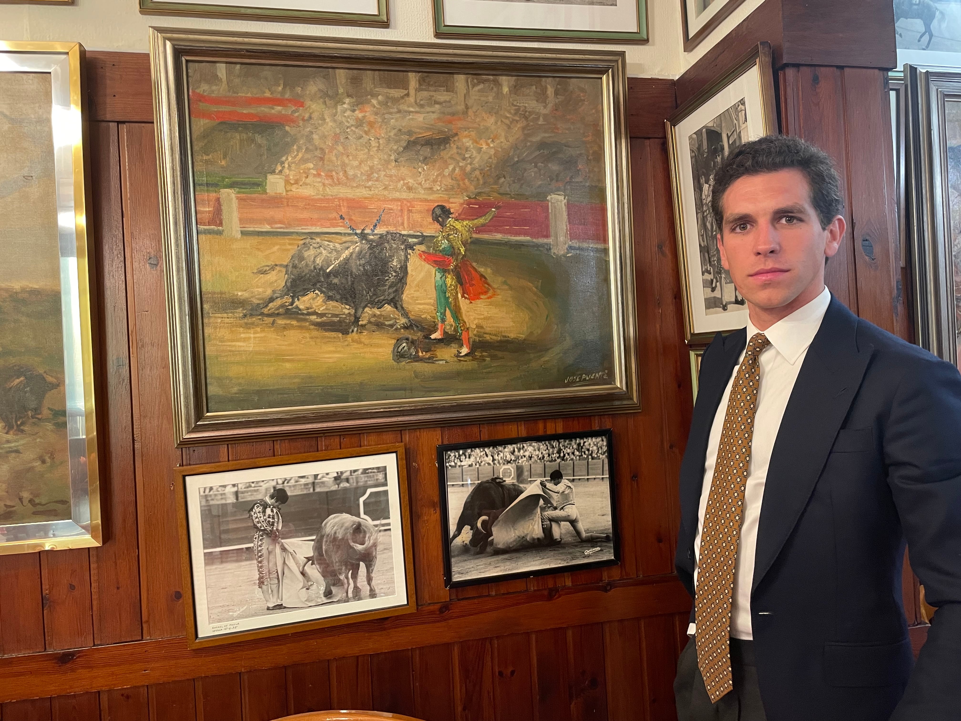 Ginés Marín, en el restaurante madrileño Casa Salvador.