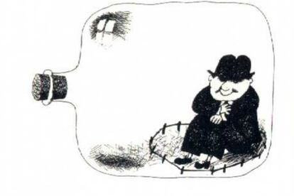 Puesto 4. 'El hombrecito vestido de gris y otros cuentos'. Fernando Alonso. Ilustraciones de Ulises Wensell. Kalandraka.