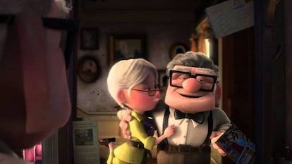 'Up' muestra el nacimiento, vida y muerte de un matrimonio en 10 minutos.