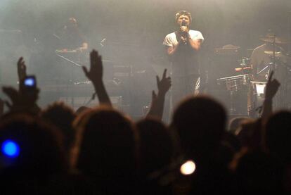 Actuación de LCD Soundsystem en el Festival Sonar en A Coruña, 2010.