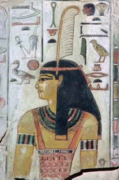 Maa’t, diosa egipcia de la verdad.