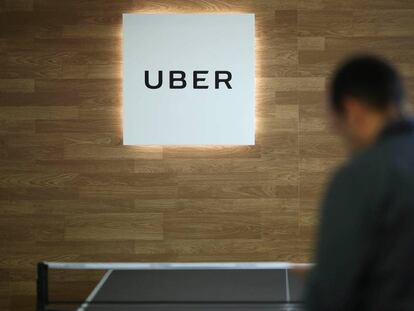 Una de las sedes de Uber en Madrid.